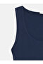 20977 Thick Strap Basic Top-K.Navy Blue - 7
