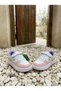 White Powder Water Green Orthopedic Girls' Sports Shoes