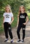 Armi̇kids 2-Piece Girls' Set B Printed a Top and Bottom Set Color Options