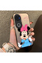 Vivo V50 Compatible Stylish Minnie Mouse Patterned Shockproof Phone Case