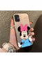 Samsung Galaxy A51 4g Compatible Stylish Minnie Mouse Patterned Shockproof Phone Case
