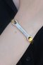 316L Steel Gold Color Zircon Stone Women's Handcuffs
