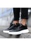Men's Designer Black Fishnet Sneakers S - 2