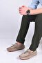 Laceless Bowknot Polyurethane Sole Genuine Leather Loafers 028-1041 Men's Shoes