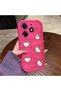 Tecno Spark 10 Pro Compatible Pink Red Silicone Case Shockproof Camera Protection - 4