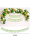 Safari Themed Happy Birthday Banner - Kids Birthday Wall Decoration - Party Happy Birthday Ornament