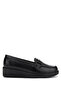 Women's Genuine Leather Black Casual Shoes