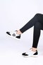Lace-Up Thermo Sole Genuine Leather Sneakers 338-7109 Women's Shoes - 3