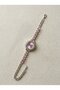 Women's Shuttle Stone and Chain Cord Wristwatch
