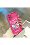 Samsung Galaxy A52/A52S Compatible Pink Red Silicone Case Shockproof Camera Protection - 3