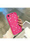 Pink Red Silicone Case Compatible with iPhone 7/8/Se 2020 2022 Shockproof Camera Protection - 4