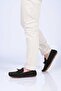Laceless Bowknot Polyurethane Sole Genuine Leather Loafers 028-1041 Men's Shoes - 3