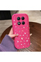Redmi Note 14 Pro 4g Compatible Pink Red Silicone Case Shockproof Camera Protection - 5