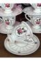 Shırley 6-Person Porcelain Cup Set Tkebt Güldesen - 4
