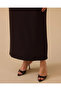 Plus Size Basic Classic Skirt - 4