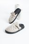 Zlata Women's Stone Detailed Buckled Daily Slipper - 4