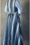 Taffeta V-Neck Jile Dress - 5