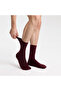 Seamless Bamboo Socks Burgundy Color Men's Socks Boxed 5 Pairs Premium Long Socks Socket Socks Mix - 7