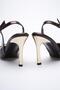 Women's Evening Dress Open Back Buckled 9cm Comfortable Heeled Shoes - 2