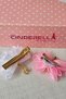 Set of 2 Blue Tulle Winged Gold Detailed Butterfly Clips 5cm - Butterfly Clip Clamp Hair Clip - 4