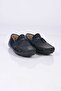 Laceless Buckled Polyurethane Sole Genuine Leather Loafers 028-1070 Men's Shoes - 6
