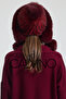 Noelle Knitted Fur-Trimmed Luxury Beanie – Double Pompom Design - 5