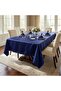 Kristal Monoray Fabric Indigo Tableware Set for 8 People 160X220 cm 17 Pieces. - 1602 - 5
