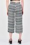 Women Textured Crosshatch Pattern Straight Leg Pants, Multicolor - 4