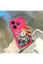 Tecno Spark 10 Pro Compatible Silicone Shockproof Rose Red Phone Case Flower Pattern - 4