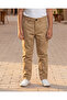 Boys Tan Chino Trousers - 2