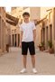 Senior Boys Black Interlock Active Shorts - 2
