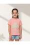 Girls Pink Embellished T-Shirt