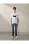 Senior Boys White Yalla Shabab Oversized T Shirt - 2