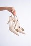 Women's Evening Dress Open Back Buckled 9cm Heeled Shoes - 4