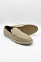 Beige 100% Leather Laced Classic Shoes 1033250163 - 2