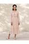 Women Peach Casual Dress