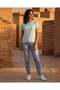 تي شيرت نسائي أزرق نشط - 5