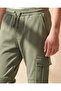 Senior Boys Olive Cargo Active Pants - 4