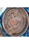 Antique Copper Tray Set - 3