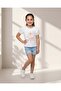Girls White Embellished T-Shirt - 2