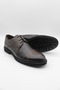 Brown Lace-Up Analin 100% Leather Casual Shoes 1033255126 - 3