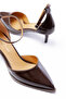 Jeremy Model Black Heel Shoes 4cm - 3