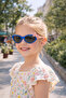 Children's Sunglasses Bow Detail Cat Eye Model 5235 Blue - 2