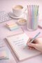 12-Piece Soft Pastel Pencil Set – Hb Lead, Premium Matte Body, Colored Pencil for Office & School - 3