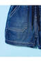 Infant Boys Navy Pull On Denim Bermuda Shorts - 3