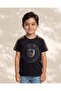 Boys Black Foil Print T Shirt