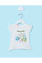 Infant Girls Assorted Printed Crew Neck T-Shirt