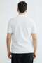 Corded Fabric Polo Collar Half Zip Knitwear T-Shirt - 8
