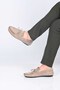 Laceless Bowknot Polyurethane Sole Genuine Leather Loafers 028-2065 Men's Shoes - 2