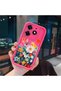 Tecno Spark 10 Pro Compatible Silicone Shockproof Rose Red Phone Case Flower Pattern - 3